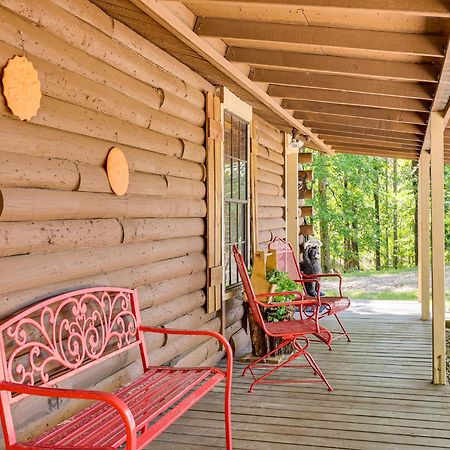 Arkansas Log Cabin Rental Near Lake Greeson! Mount Moriah Esterno foto