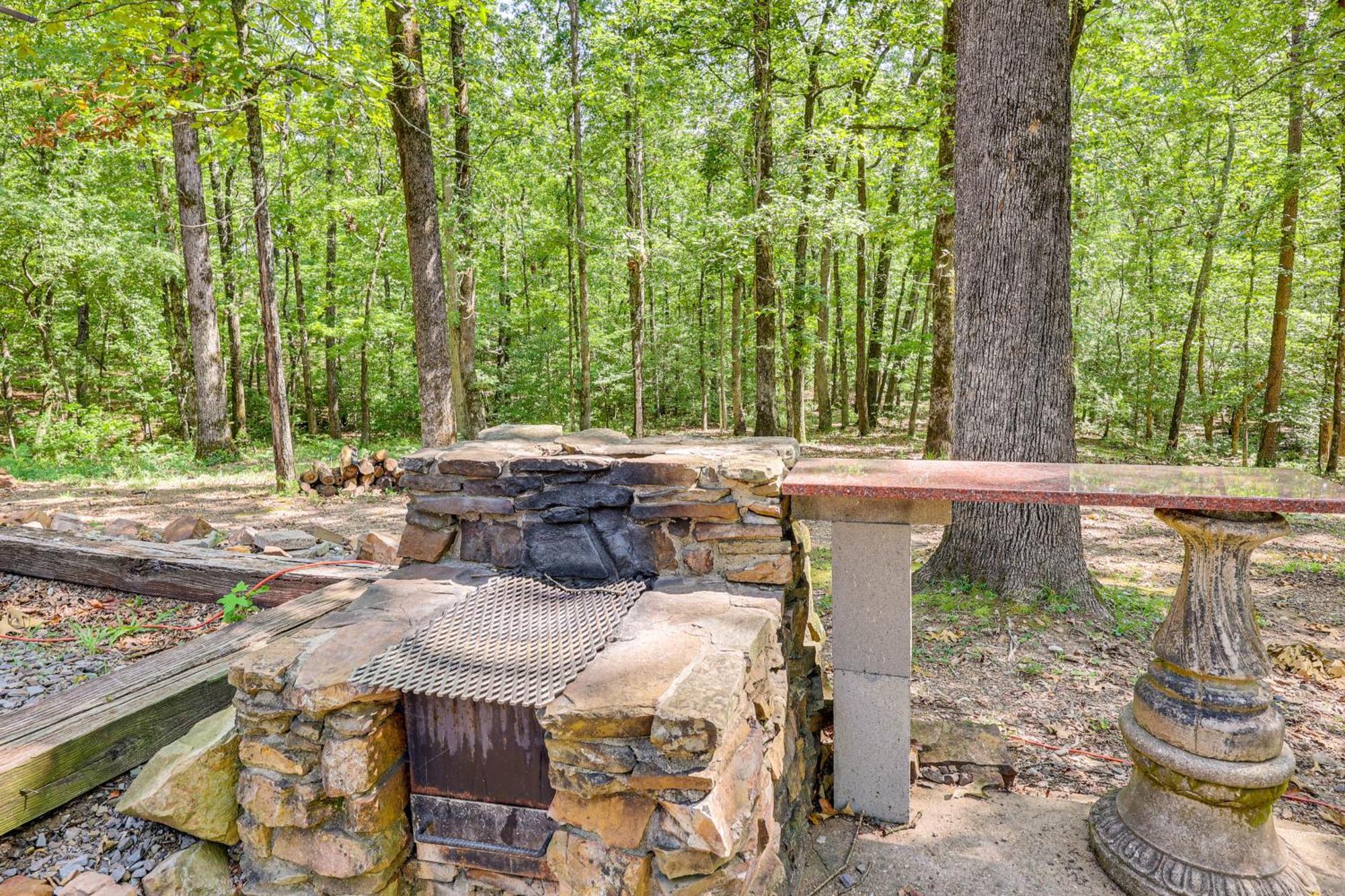 Arkansas Log Cabin Rental Near Lake Greeson! Mount Moriah Esterno foto