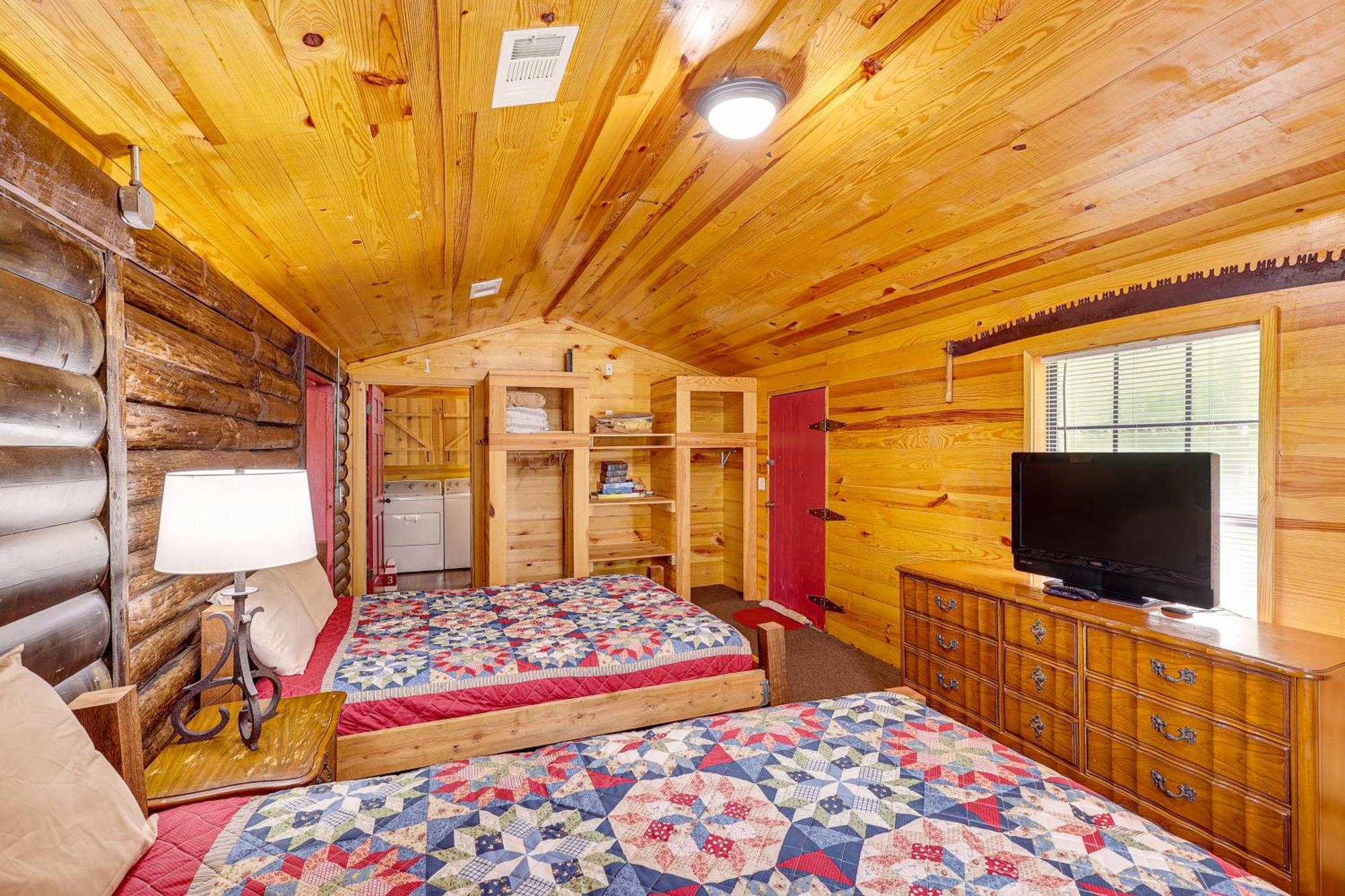 Arkansas Log Cabin Rental Near Lake Greeson! Mount Moriah Esterno foto