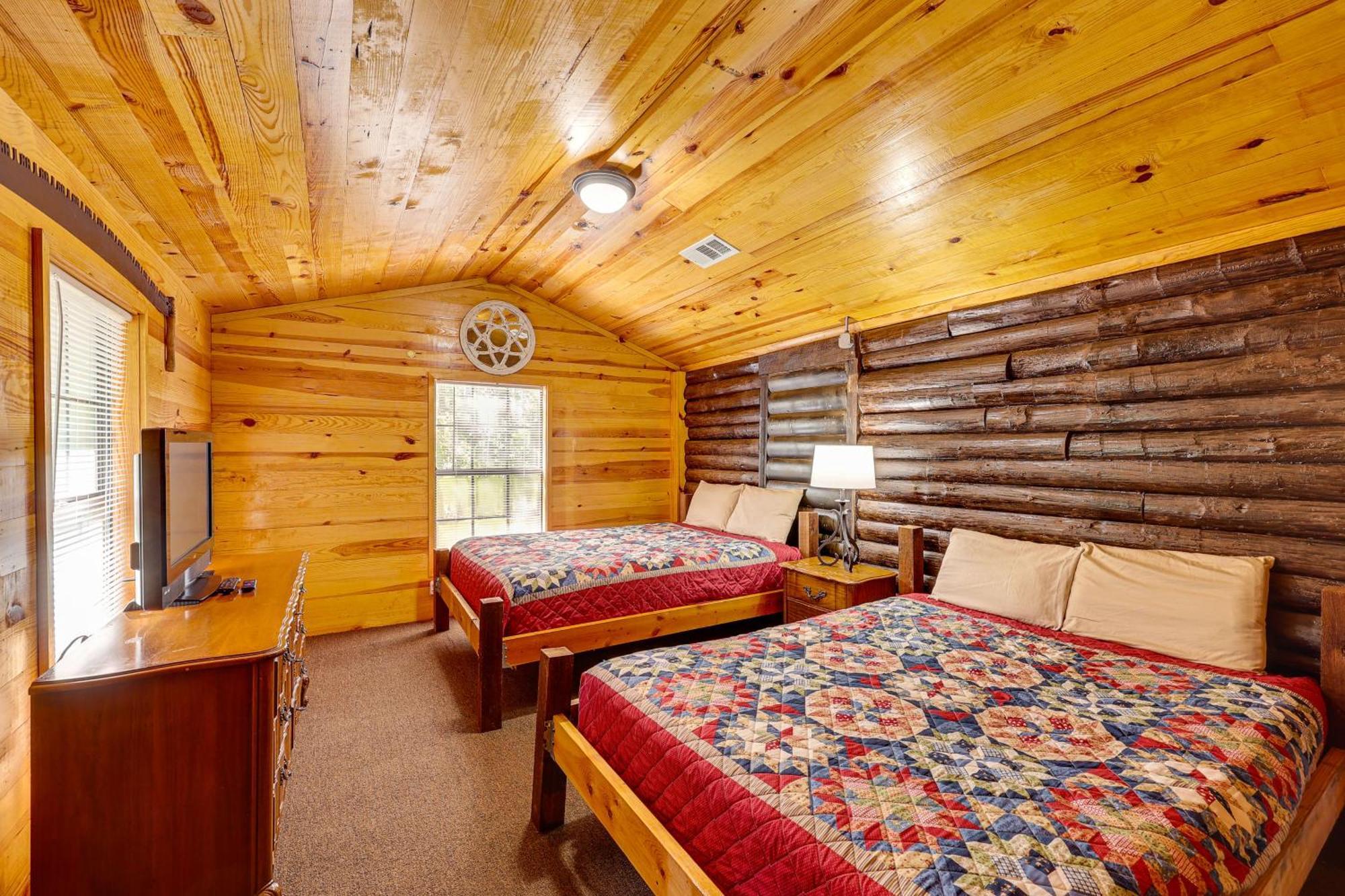 Arkansas Log Cabin Rental Near Lake Greeson! Mount Moriah Esterno foto