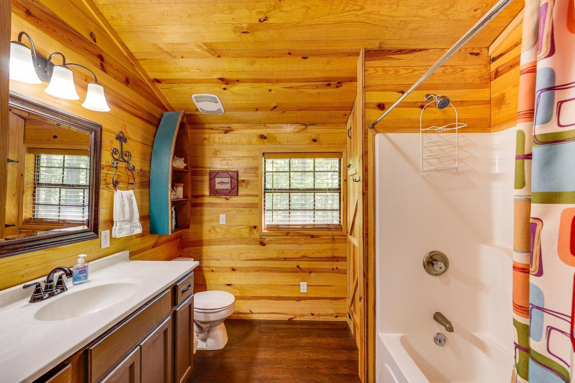 Arkansas Log Cabin Rental Near Lake Greeson! Mount Moriah Esterno foto
