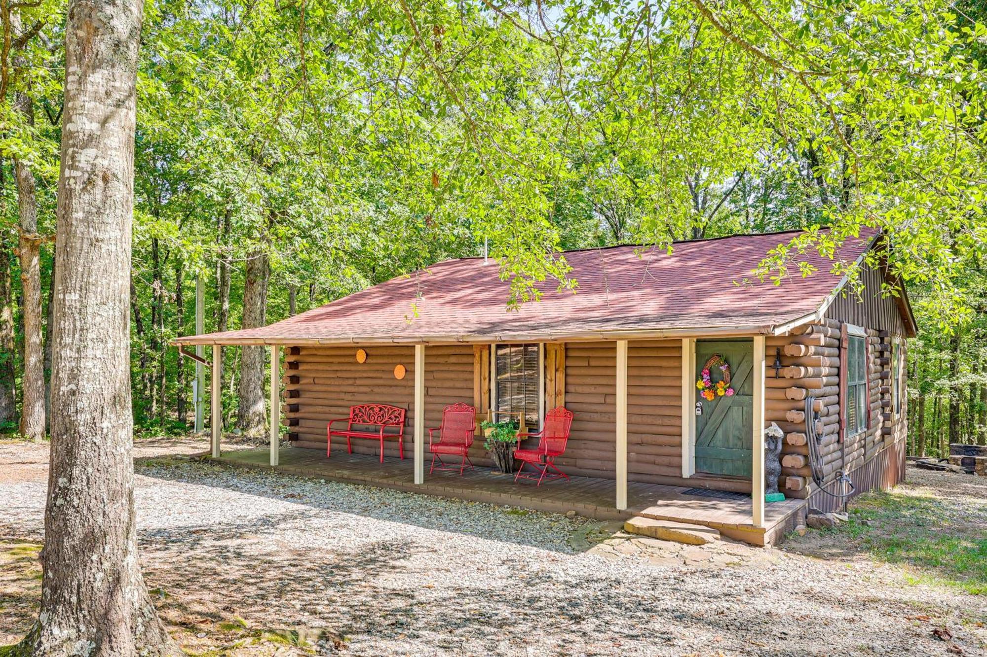 Arkansas Log Cabin Rental Near Lake Greeson! Mount Moriah Esterno foto