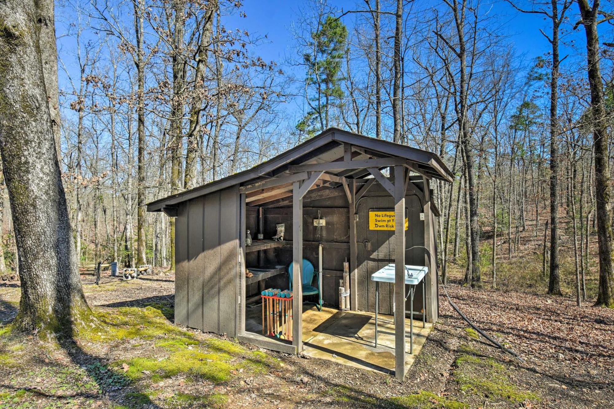 Arkansas Log Cabin Rental Near Lake Greeson! Mount Moriah Esterno foto